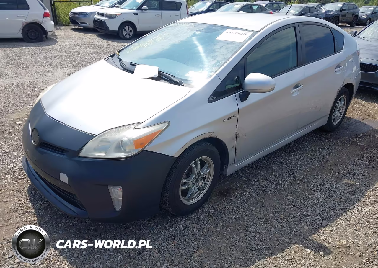 2012 Toyota Prius Two VIN:JTDKN3DU5C1543710 - 2