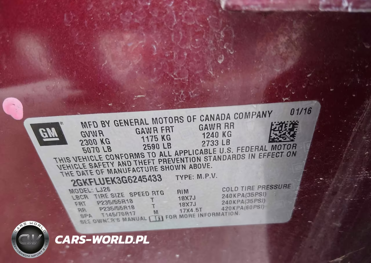 2016 GMC Terrain Slt VIN:2GKFLUEK3G6245433 - 9