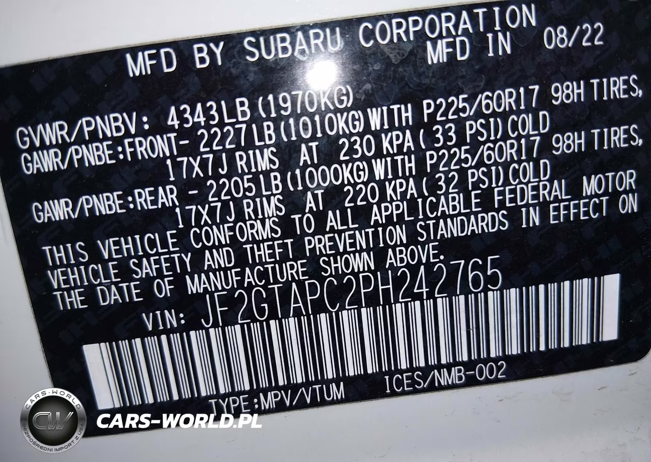 2023 Subaru Crosstrek Premium VIN:JF2GTAPC2PH242765 - 9