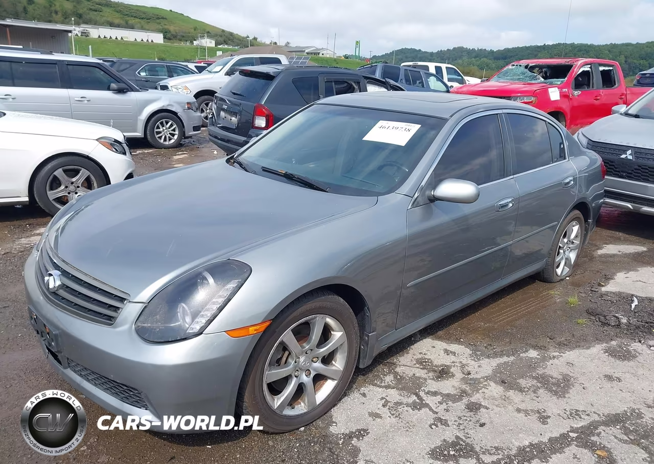 2006 Infiniti G35X VIN:JNKCV51F76M606412 - 2