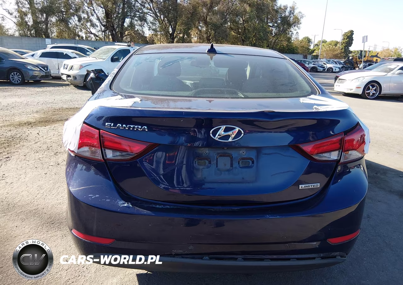 2014 Hyundai Elantra Limited VIN:5NPDH4AE9EH511356 - 6