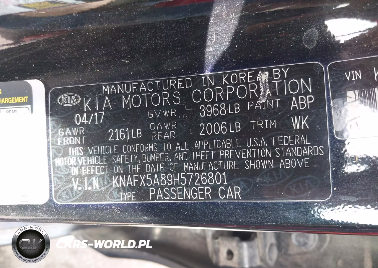 2017 Kia Forte Ex VIN:KNAFX5A89H5726801 - 9