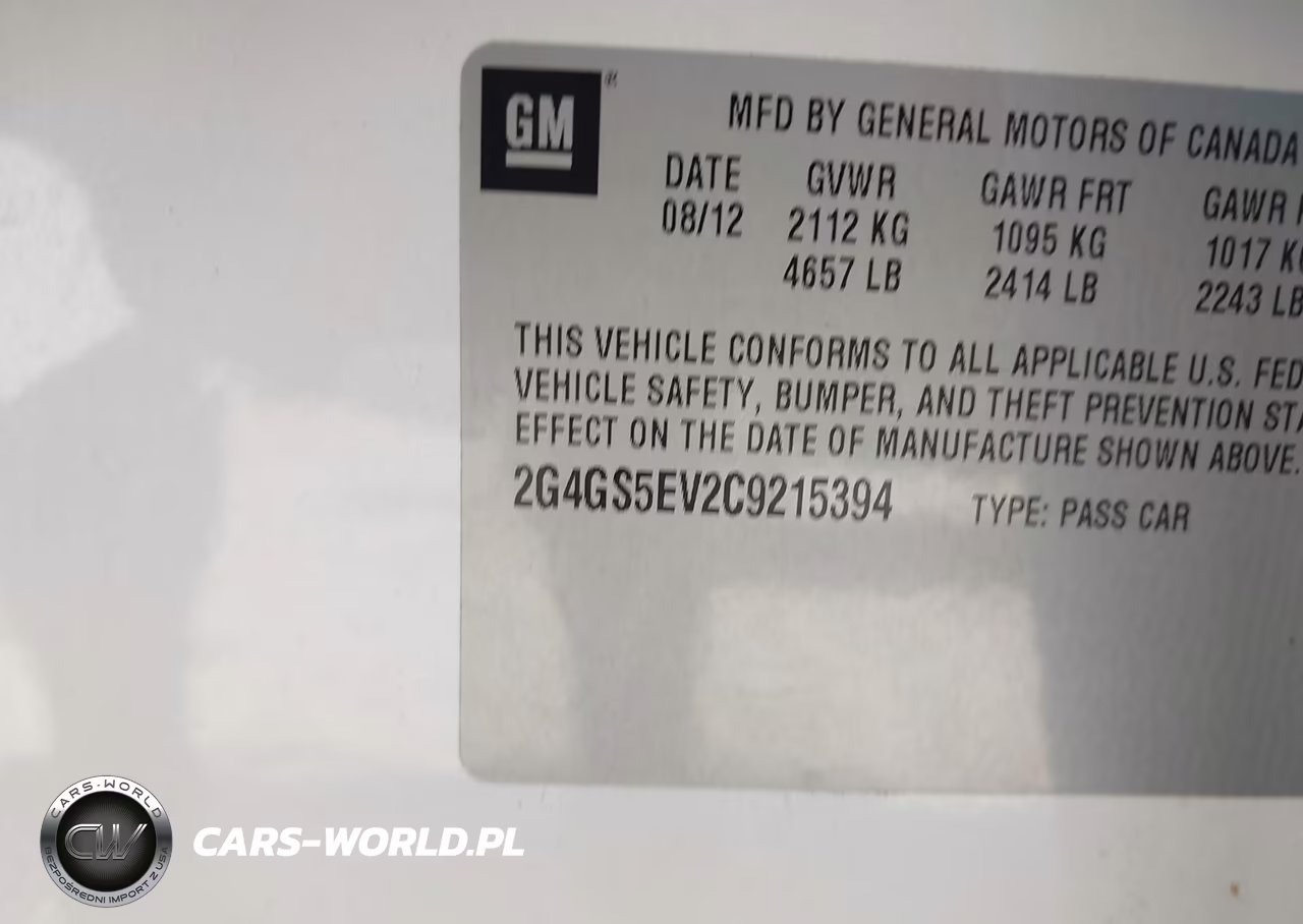 2012 Buick Regal Turbo - Premium 1 VIN:2G4GS5EV2C9215394 - 9