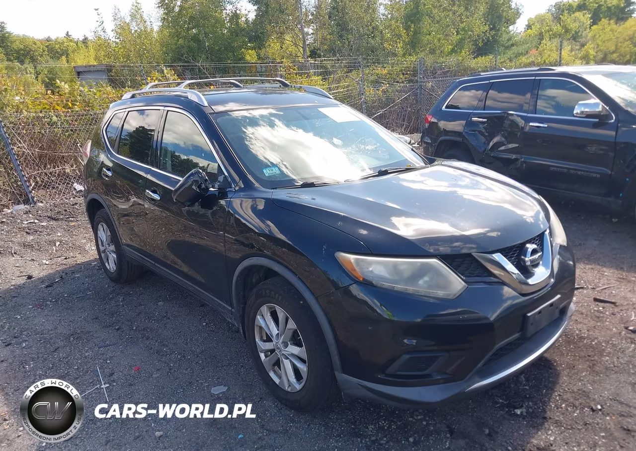 2016 Nissan Rogue Sv VIN:KNMAT2MV0GP643107 - 1