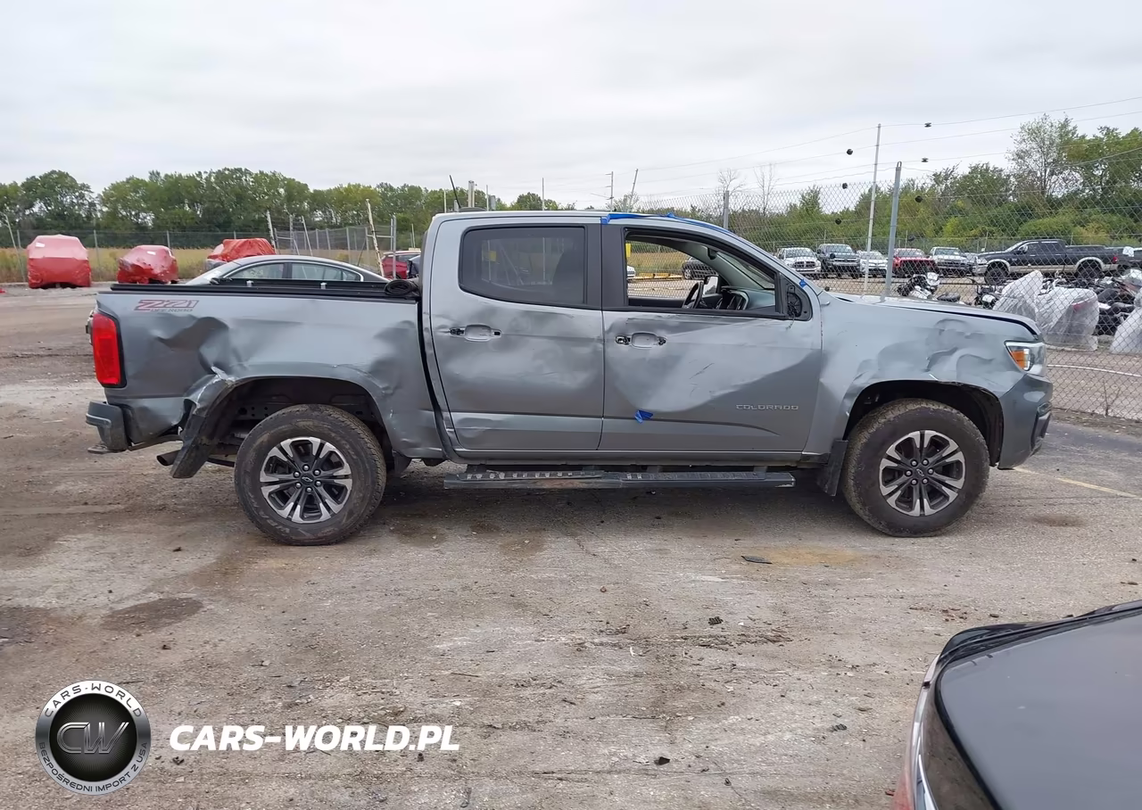 2021 Chevrolet Colorado 4Wd Short Box Z71 VIN:1GCGTDEN2M1265066 - 13