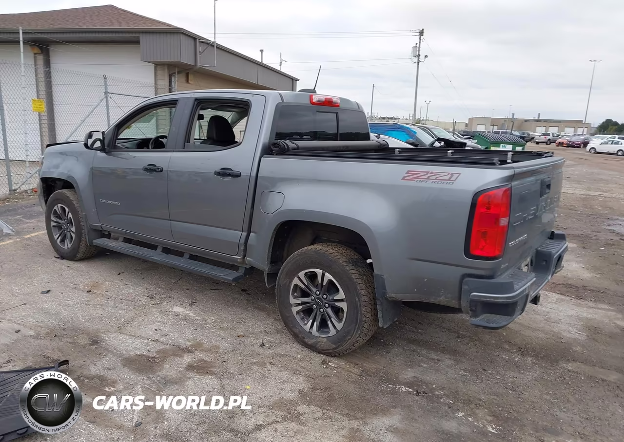 2021 Chevrolet Colorado 4Wd Short Box Z71 VIN:1GCGTDEN2M1265066 - 3