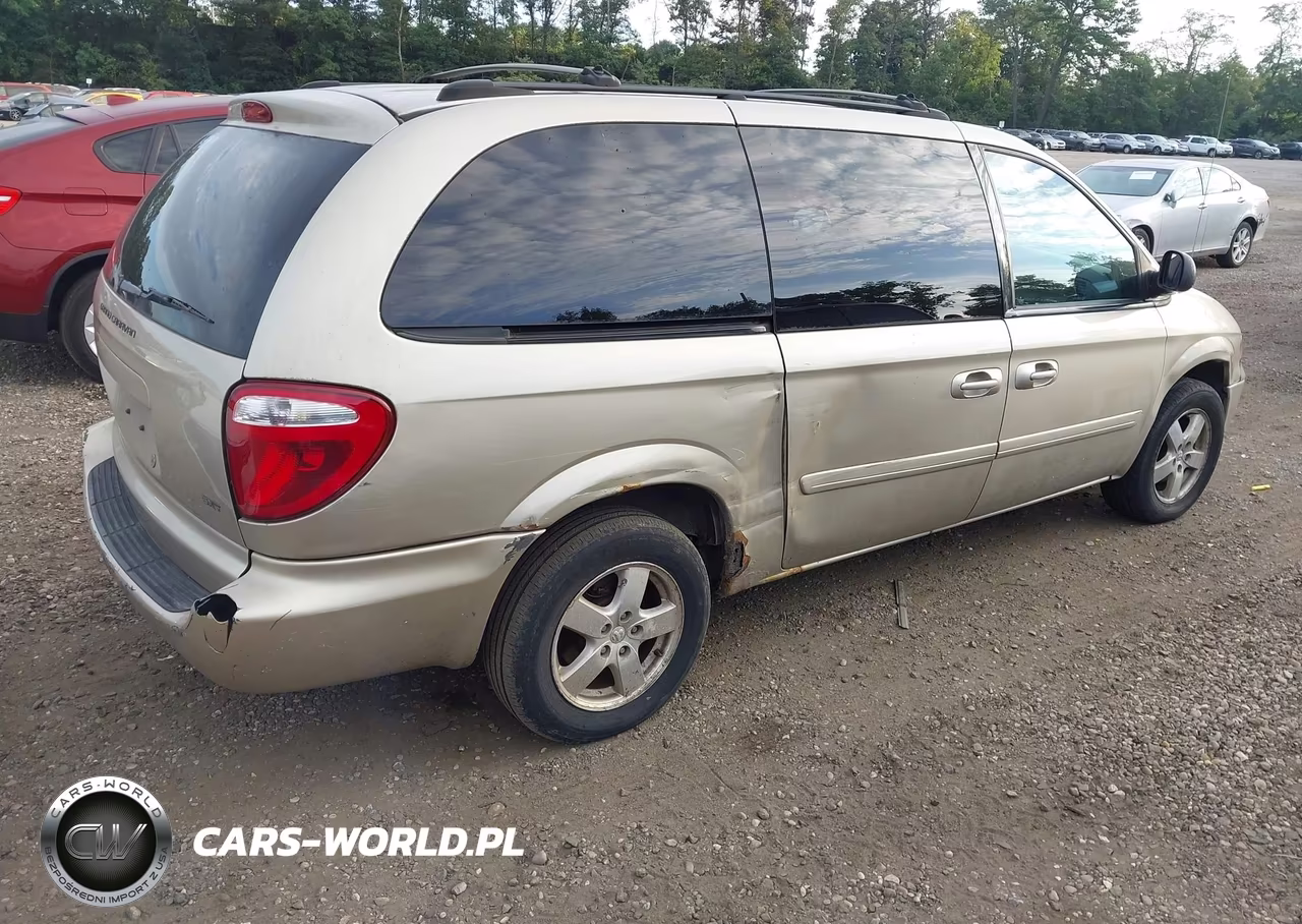 2006 Dodge Grand Caravan Sxt VIN:2D4GP44L76R627852 - 4