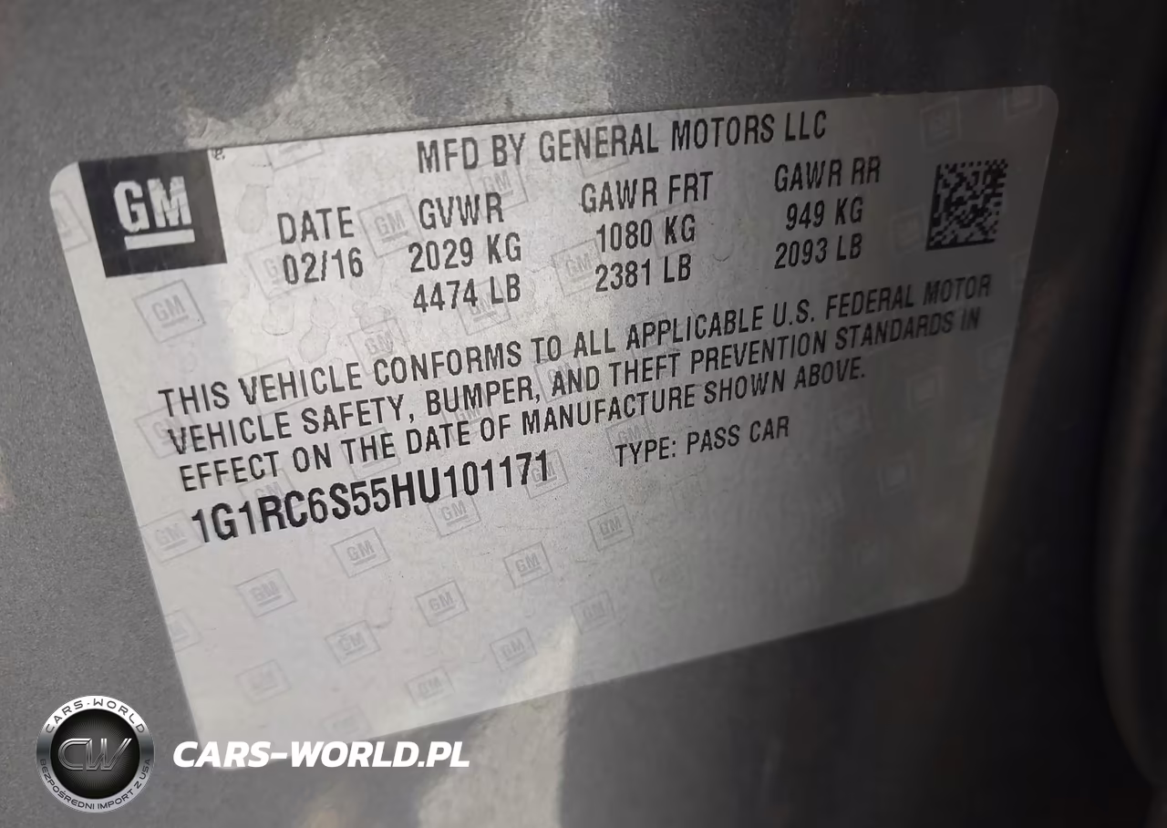 2017 Chevrolet Volt Lt VIN:1G1RC6S55HU101171 - 9
