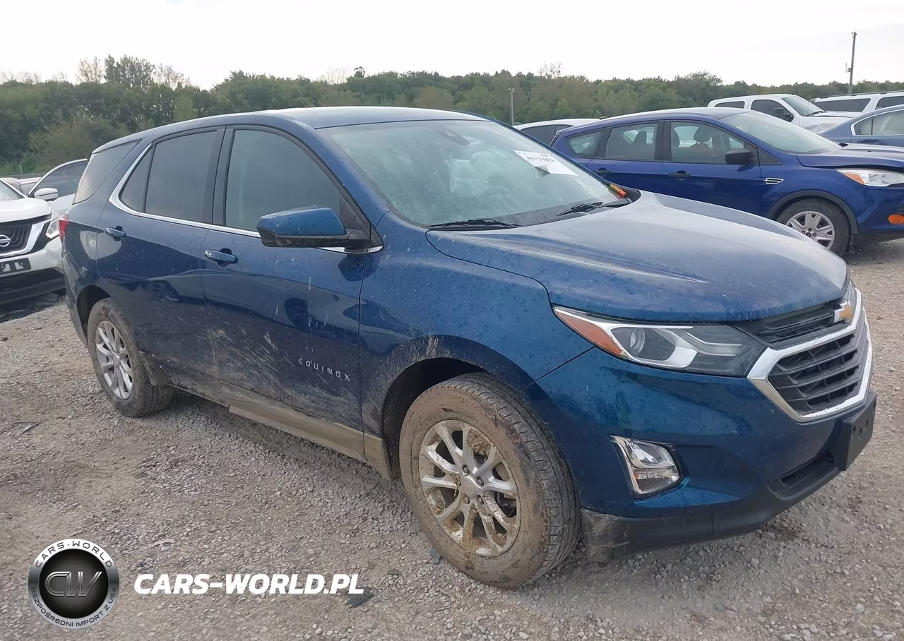 2020 Chevrolet Equinox Awd Lt 1.5L Turbo VIN:3GNAXUEV7LL204336 - 1