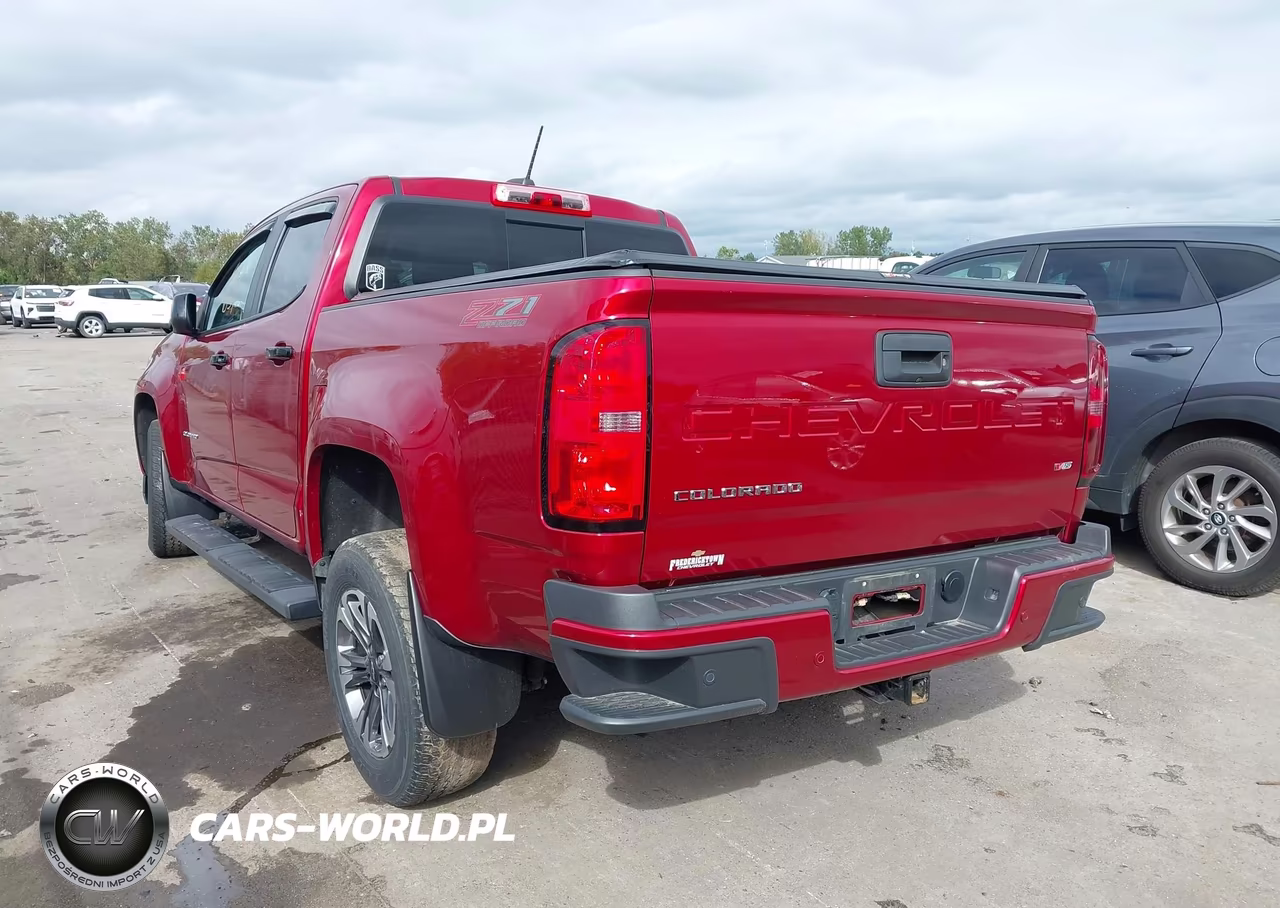 2021 Chevrolet Colorado VIN:1GCGTDENXM1291351 - 3