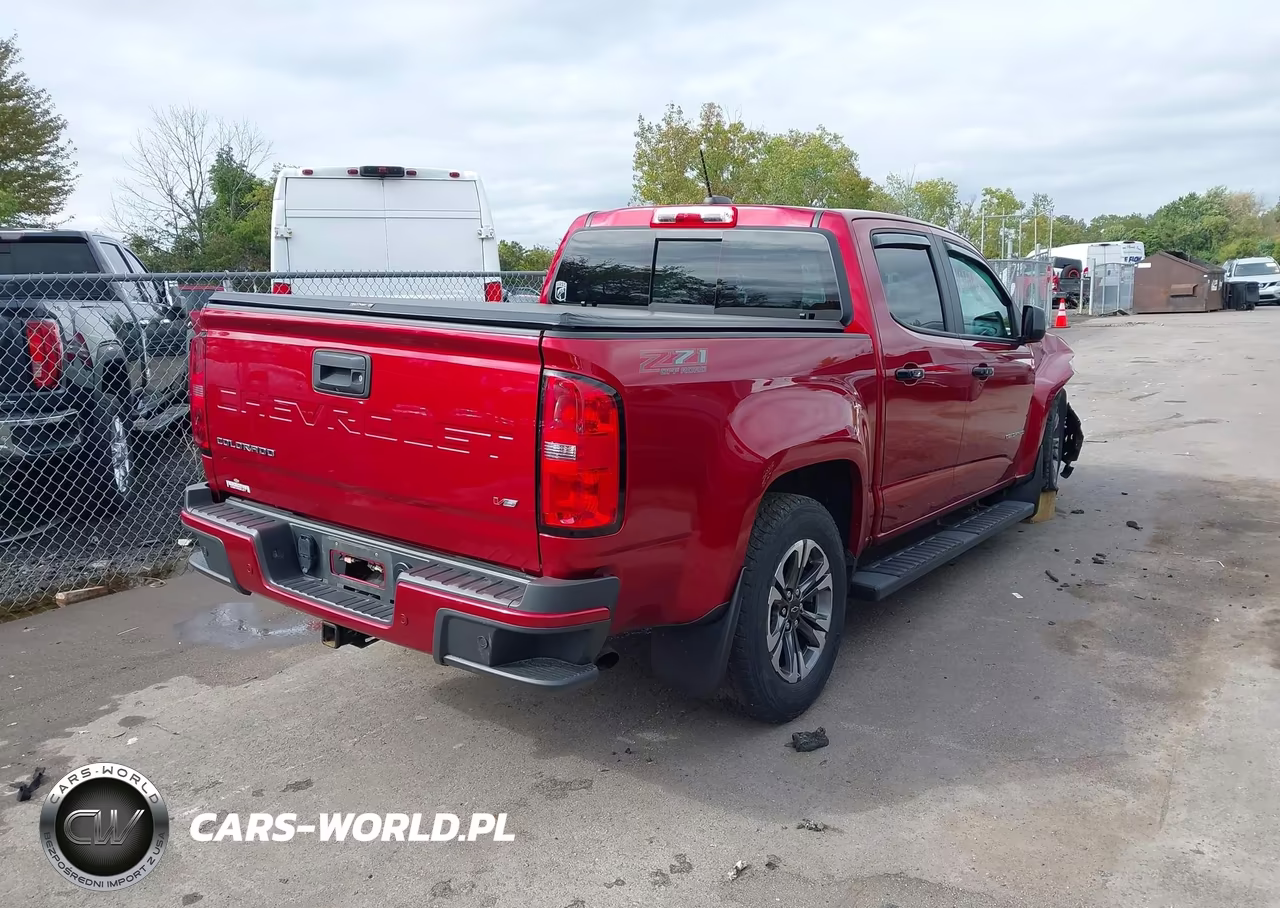 2021 Chevrolet Colorado VIN:1GCGTDENXM1291351 - 4