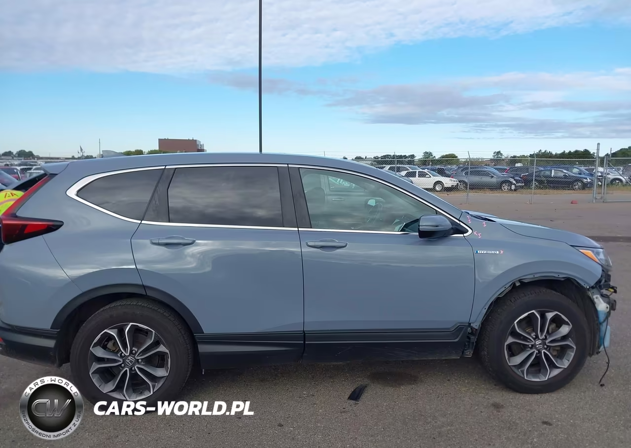 2021 Honda Cr-V Hybrid Ex-L VIN:7FART6H82ME005689 - 14