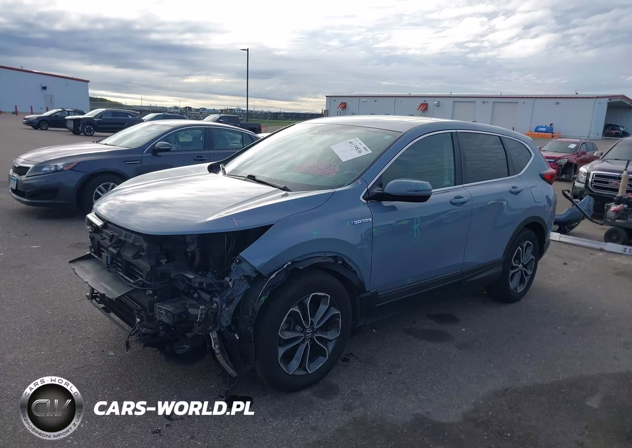 2021 Honda Cr-V Hybrid Ex-L VIN:7FART6H82ME005689 - 2