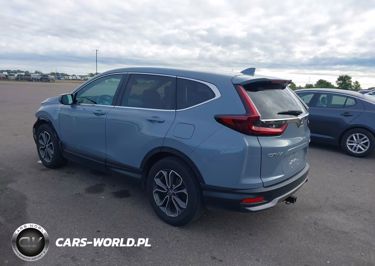 2021 Honda Cr-V Hybrid Ex-L VIN:7FART6H82ME005689 - 3