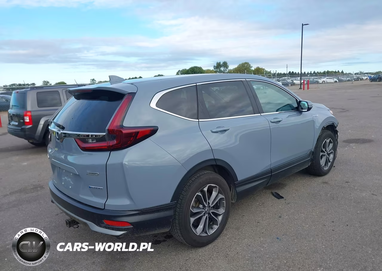 2021 Honda Cr-V Hybrid Ex-L VIN:7FART6H82ME005689 - 4