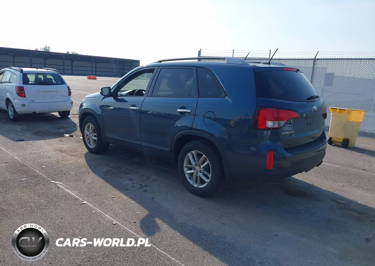 2014 Kia Sorento Lx V6 VIN:5XYKT4A77EG458705 - 3