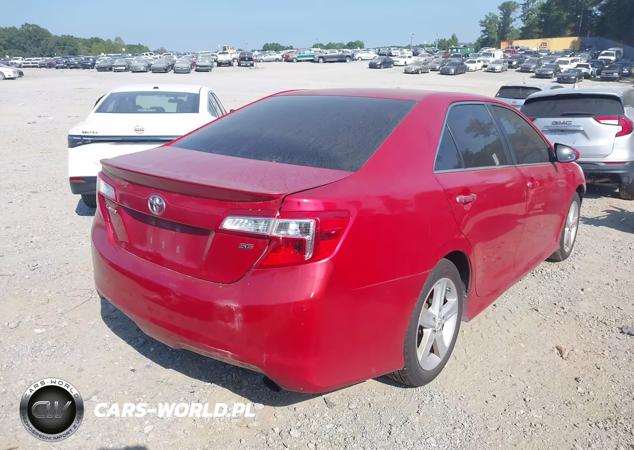 2012 Toyota Camry Se VIN:4T1BF1FK7CU511722 - 4