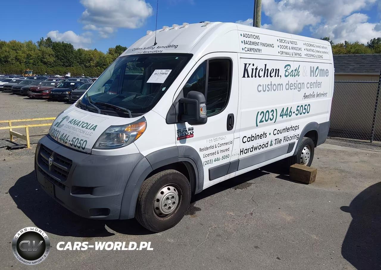 2015 Ram Promaster 1500 VIN:3C6TRVBG1FE500458 - 2