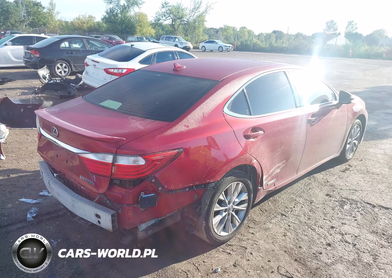 2013 Lexus Es 300H VIN:JTHBW1GG4D2005257 - 4