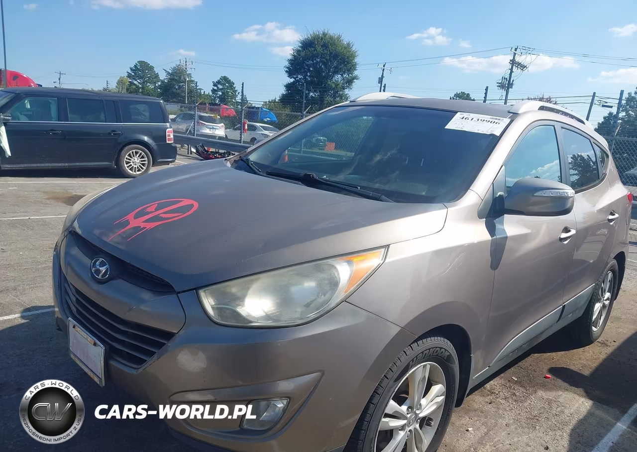 2013 Hyundai Tucson Gls VIN:KM8JUCACXDU669986 - 2