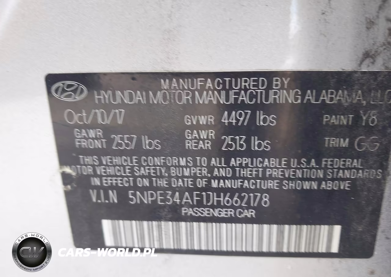 2018 Hyundai Sonata Limited VIN:5NPE34AF1JH662178 - 9