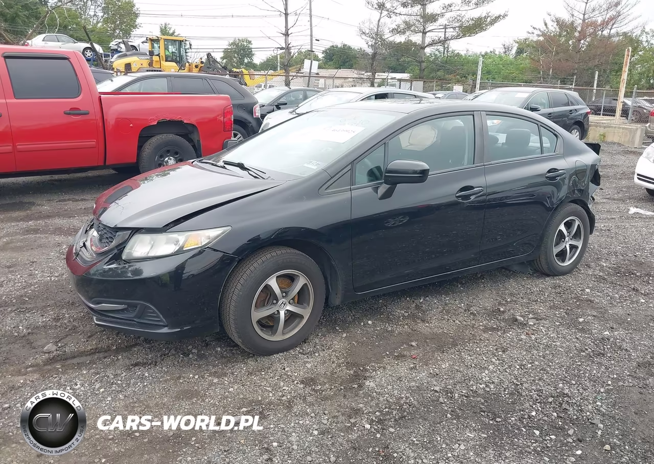 2015 Honda Civic Se VIN:19XFB2F79FE707540 - 2