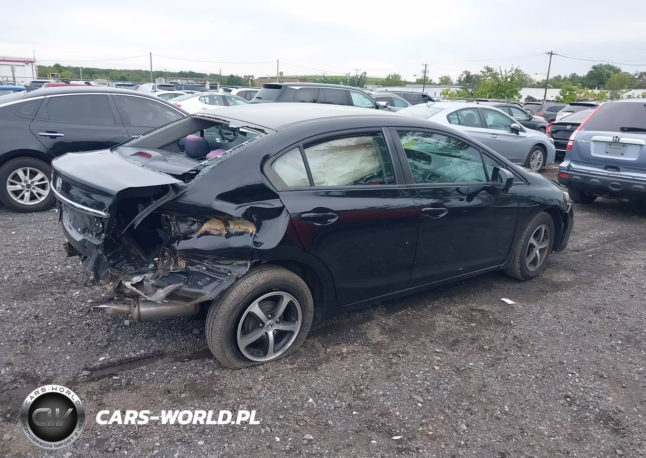 2015 Honda Civic Se VIN:19XFB2F79FE707540 - 4