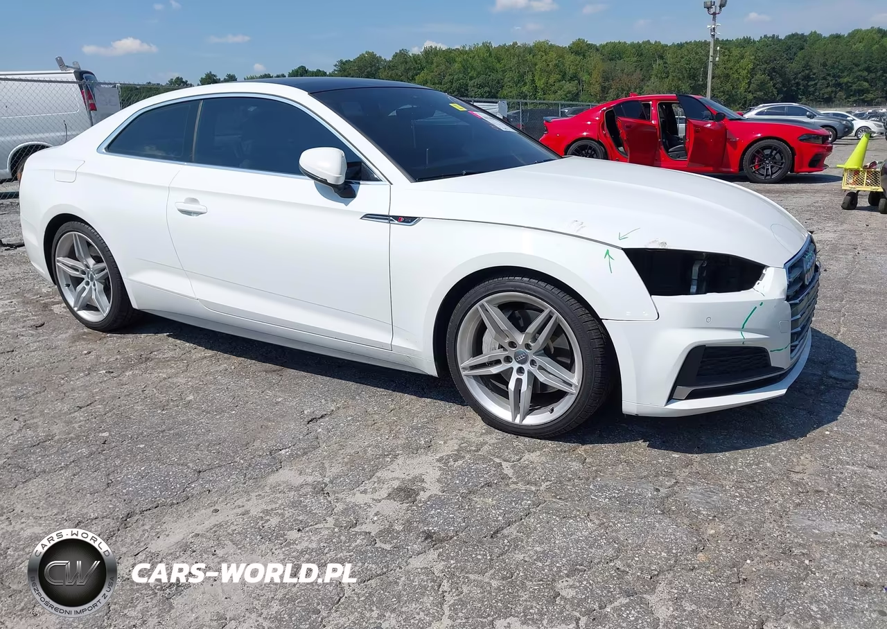 2018 Audi A5 2.0T Premium VIN:WAUTNAF55JA020101 - 1