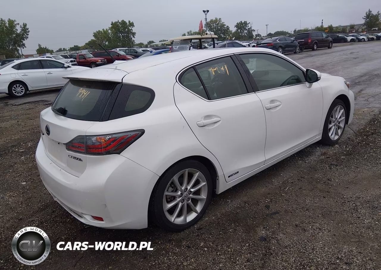 2013 Lexus Ct 200H VIN:JTHKD5BH6D2157487 - 4