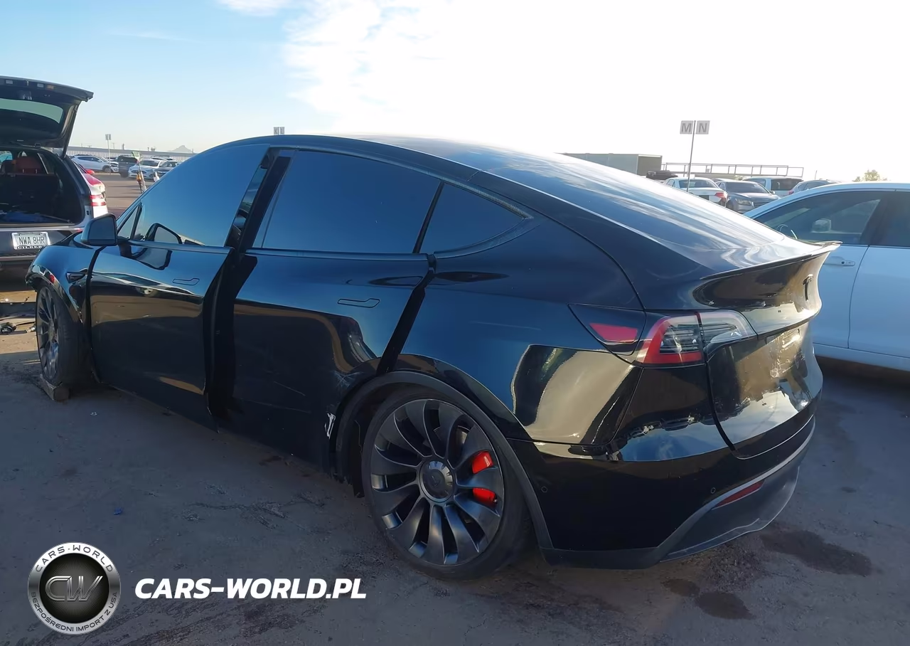 2022 Tesla Model Y Performance Dual Motor All-Wheel Drive VIN:7SAYGDEFXNF491496 - 3