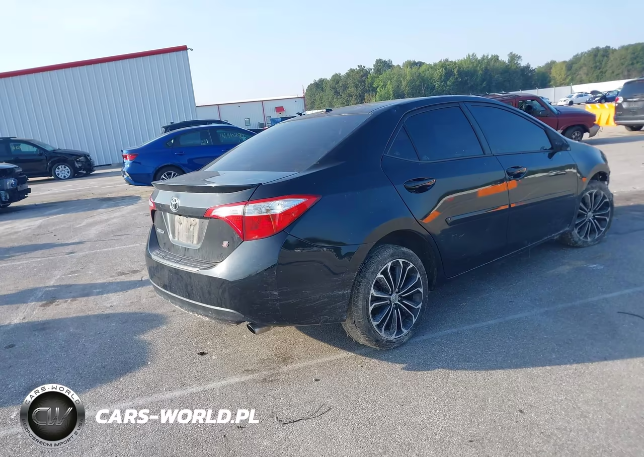 2015 Toyota Corolla S Premium VIN:2T1BURHE2FC407401 - 4