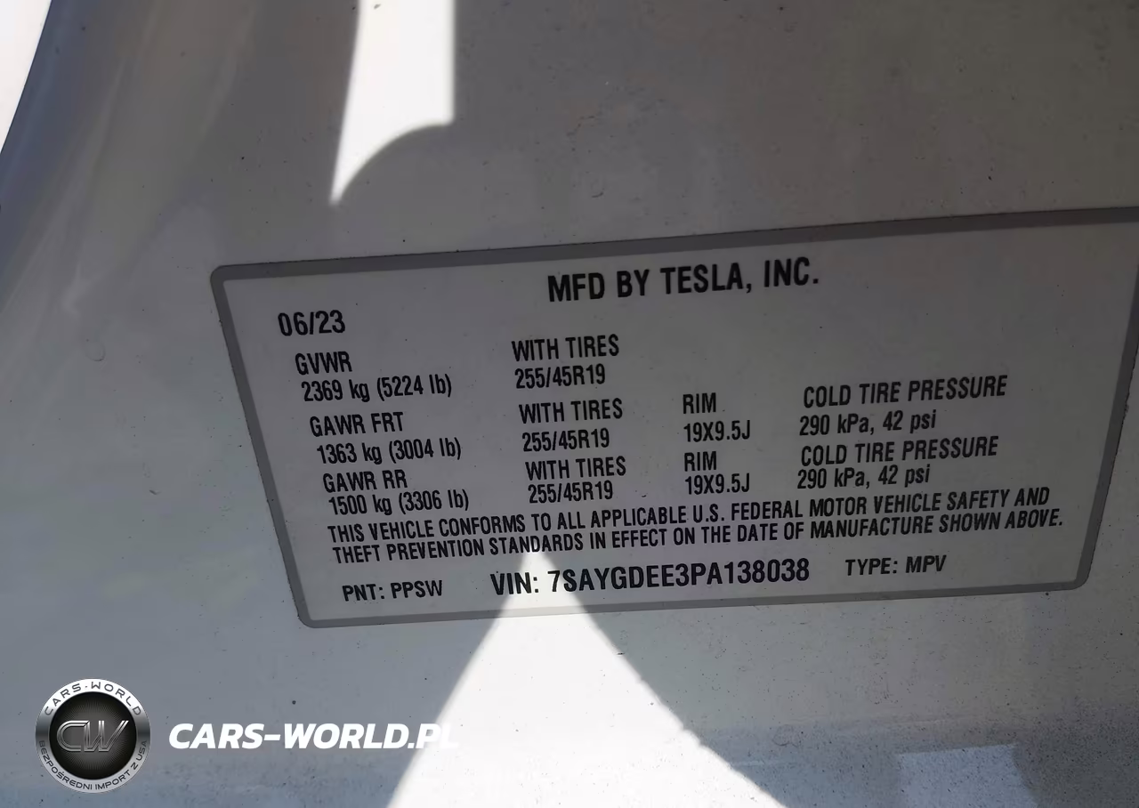 2023 Tesla Model Y Awd-Long Range Dual Motor All-Wheel Drive VIN:7SAYGDEE3PA138038 - 9