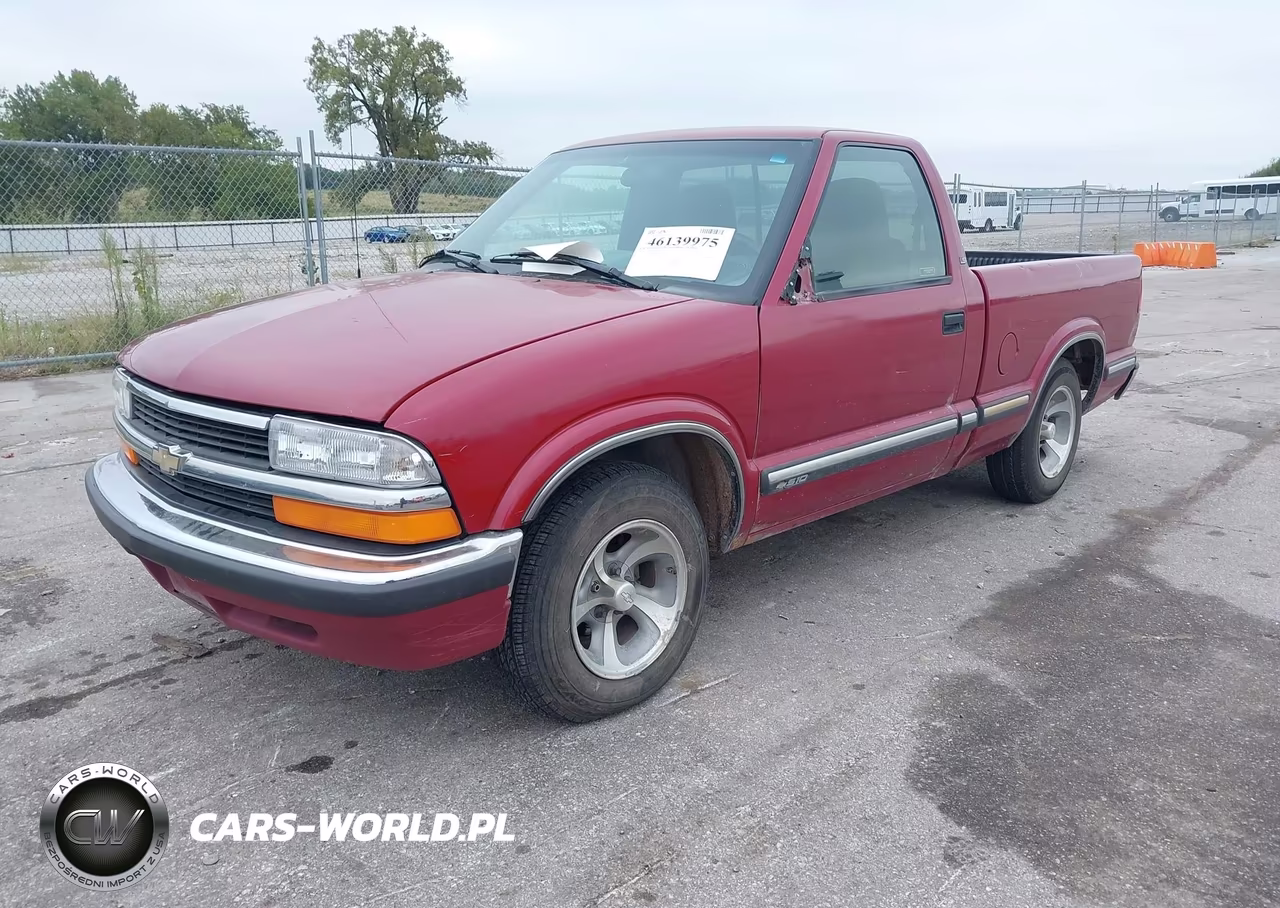 1998 Chevrolet S-10 Ls Fleetside VIN:1GCCS1447WK207959 - 2