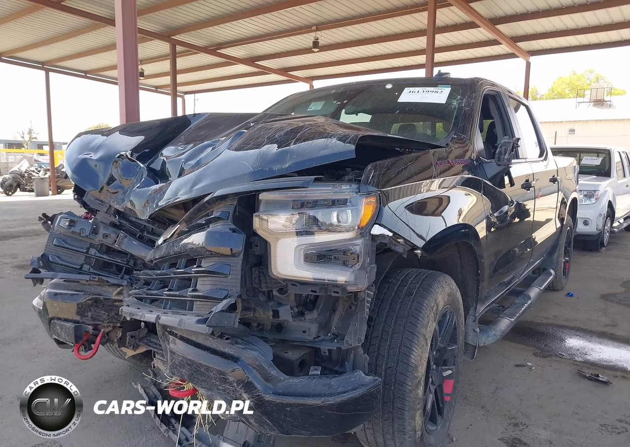 2022 Chevrolet Silverado 1500 4Wd Short Bed Rst VIN:1GCUDEED0NZ502136 - 2