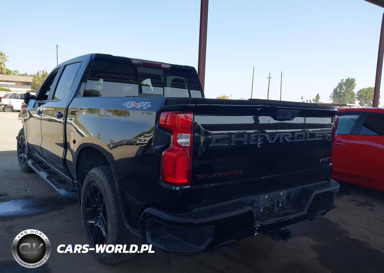2022 Chevrolet Silverado 1500 4Wd Short Bed Rst VIN:1GCUDEED0NZ502136 - 3