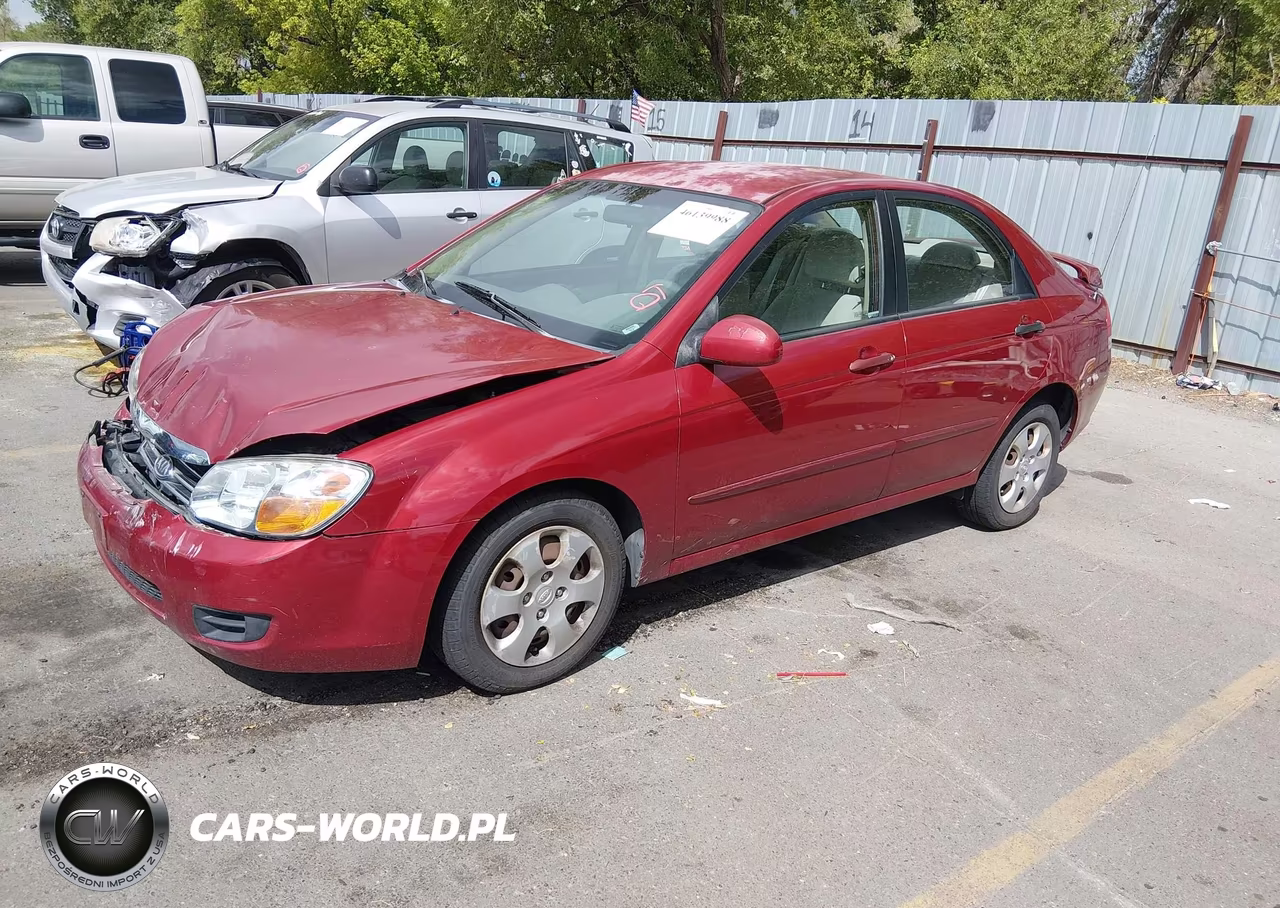 2009 Kia Spectra Ex VIN:KNAFE221095609406 - 2