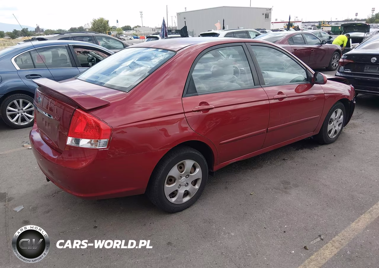 2009 Kia Spectra Ex VIN:KNAFE221095609406 - 4