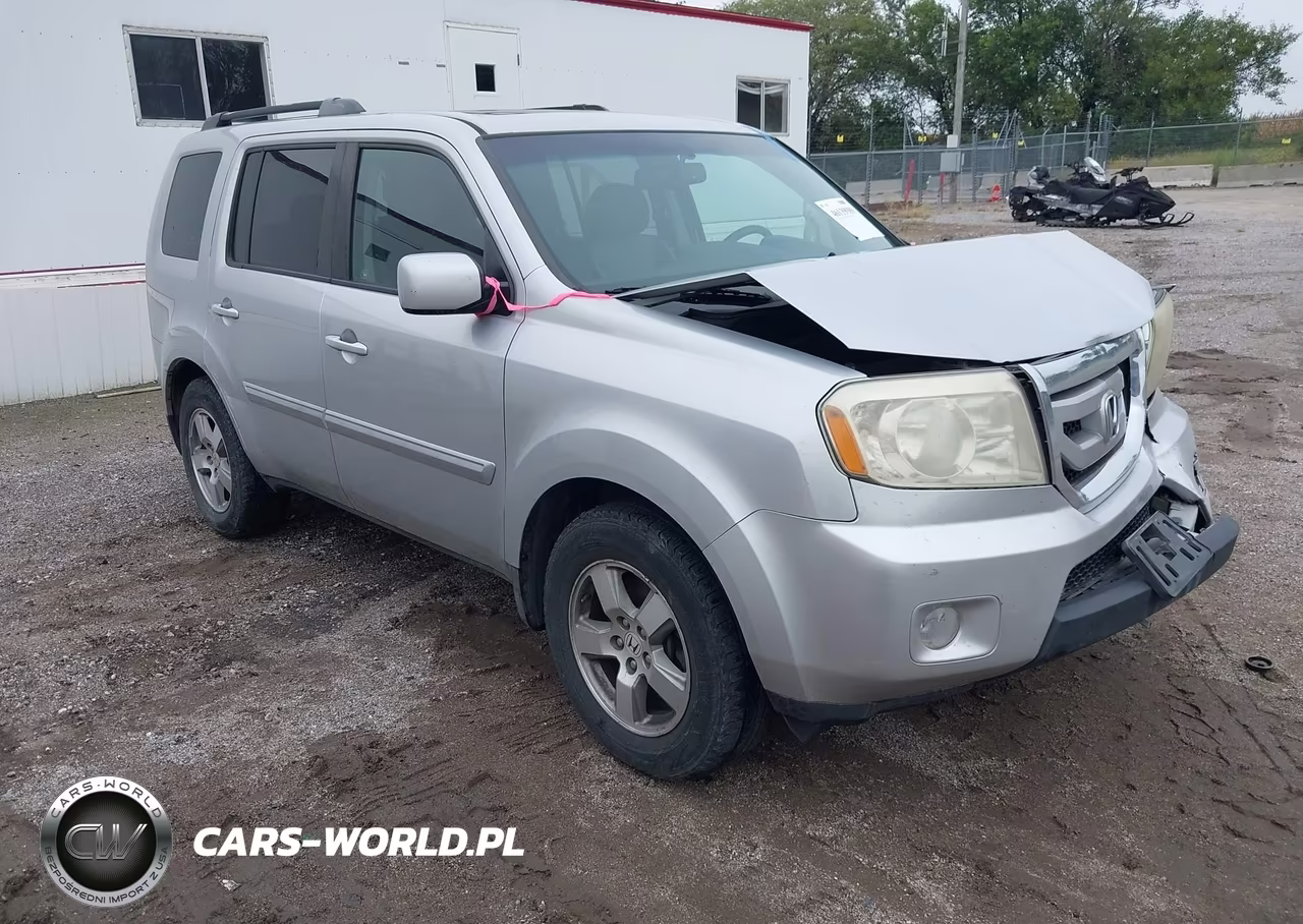 2011 Honda Pilot Ex-L VIN:5FNYF4H79BB025445 - 1