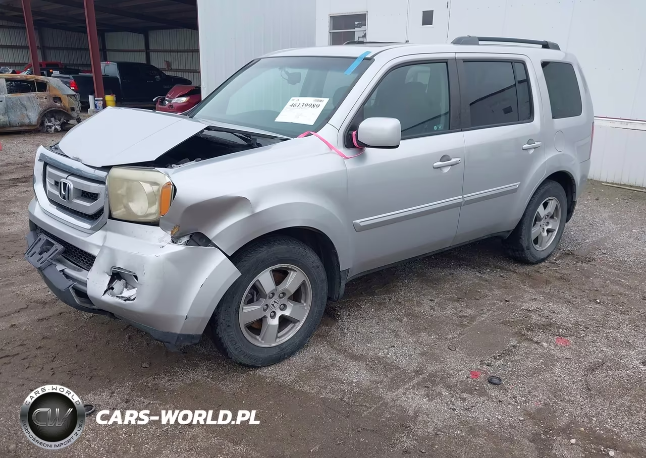 2011 Honda Pilot Ex-L VIN:5FNYF4H79BB025445 - 2