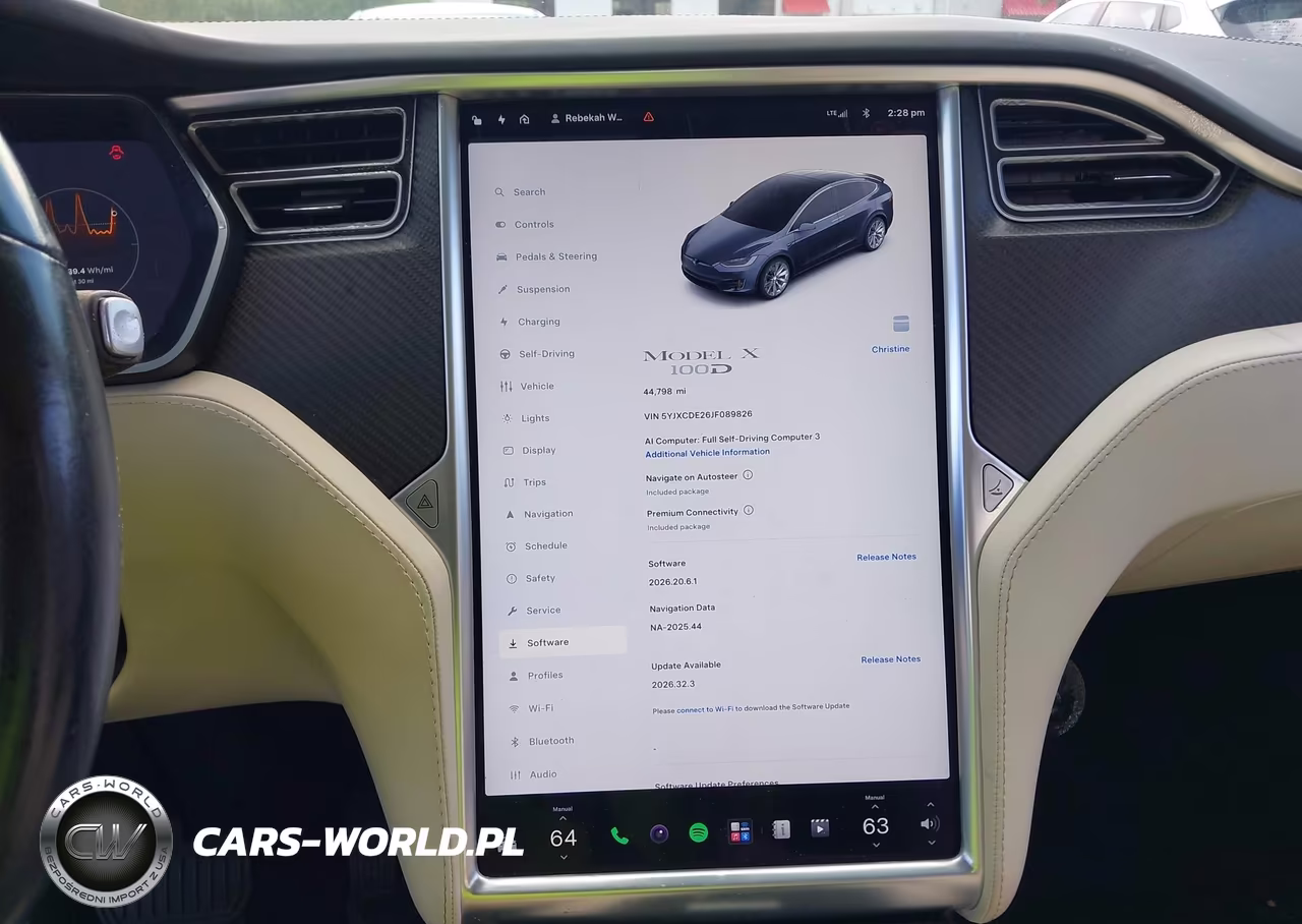 2018 Tesla Model X 100D-75D-P100D VIN:5YJXCDE26JF089826 - 7