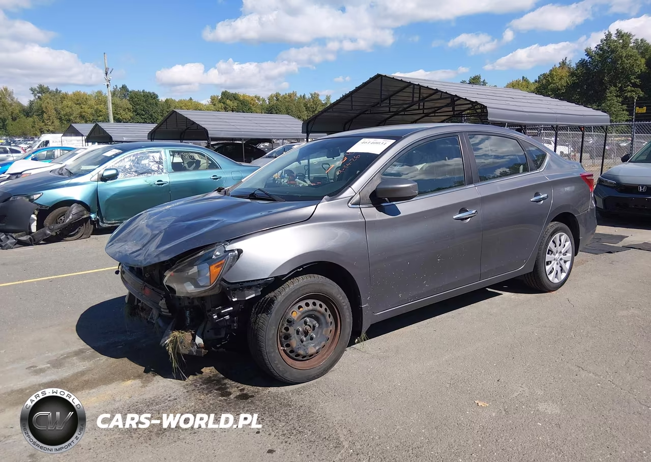 2016 Nissan Sentra Sv VIN:3N1AB7AP2GL655568 - 2