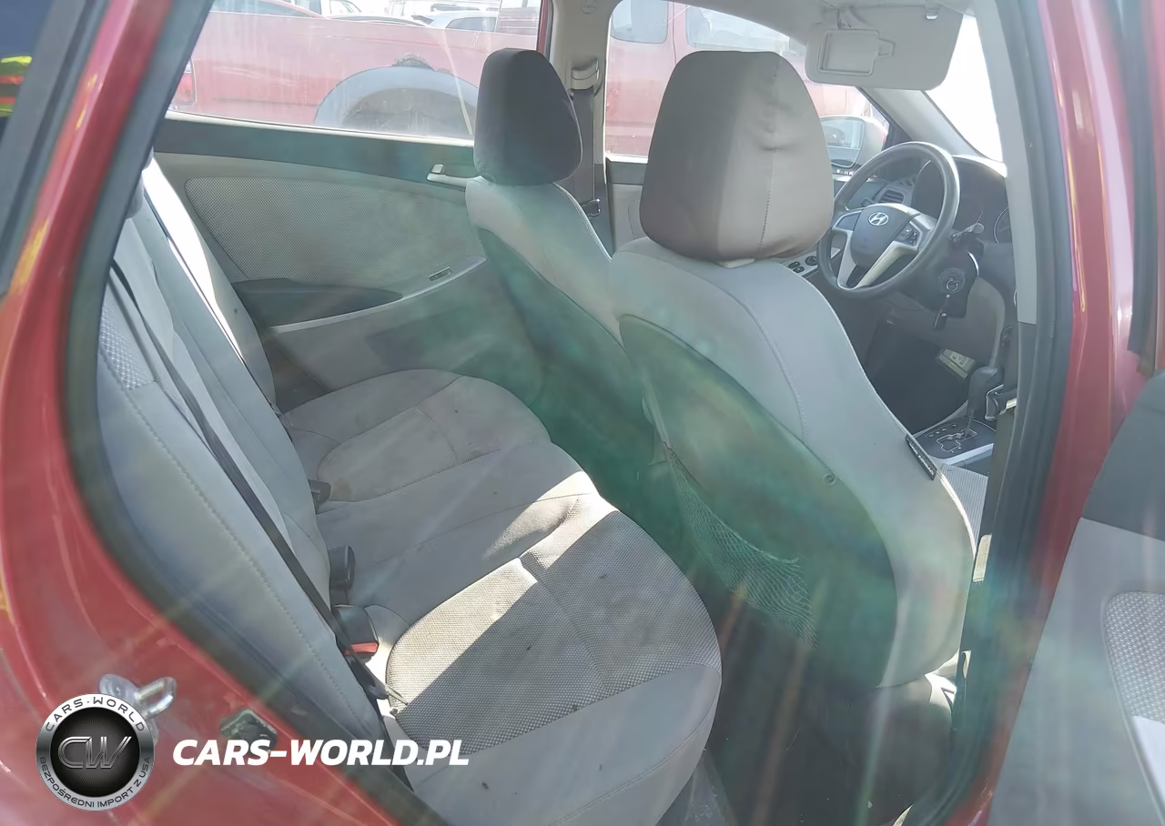2013 Hyundai Accent Gs VIN:KMHCT5AEXDU118384 - 8