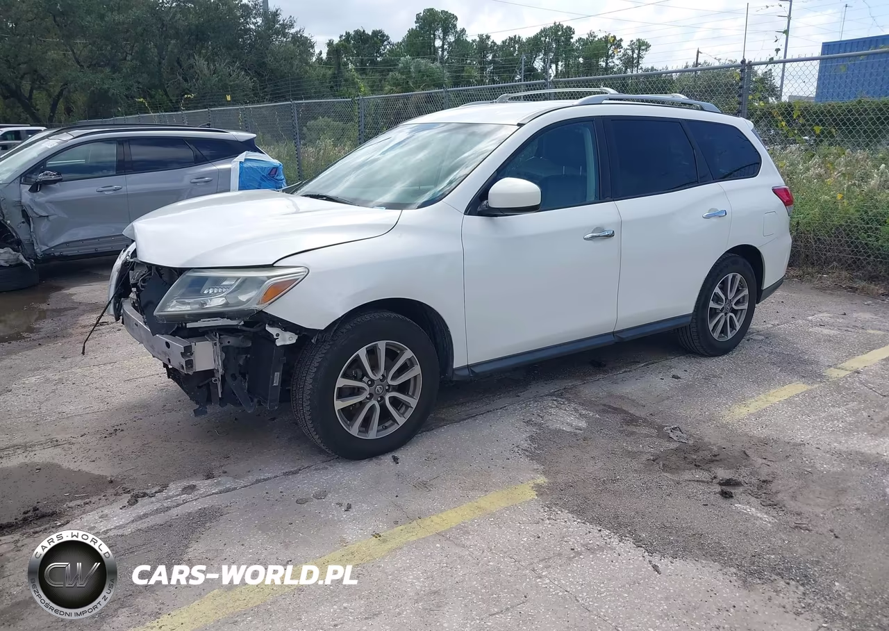 2014 Nissan Pathfinder Platinum-S-Sl-Sv VIN:5N1AR2MN9EC665055 - 2
