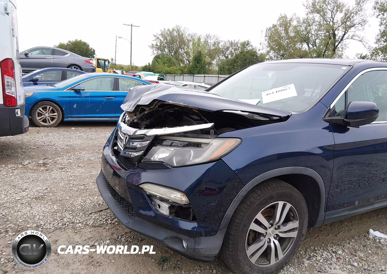 2016 Honda Pilot Ex-L VIN:5FNYF6H53GB056403 - 18