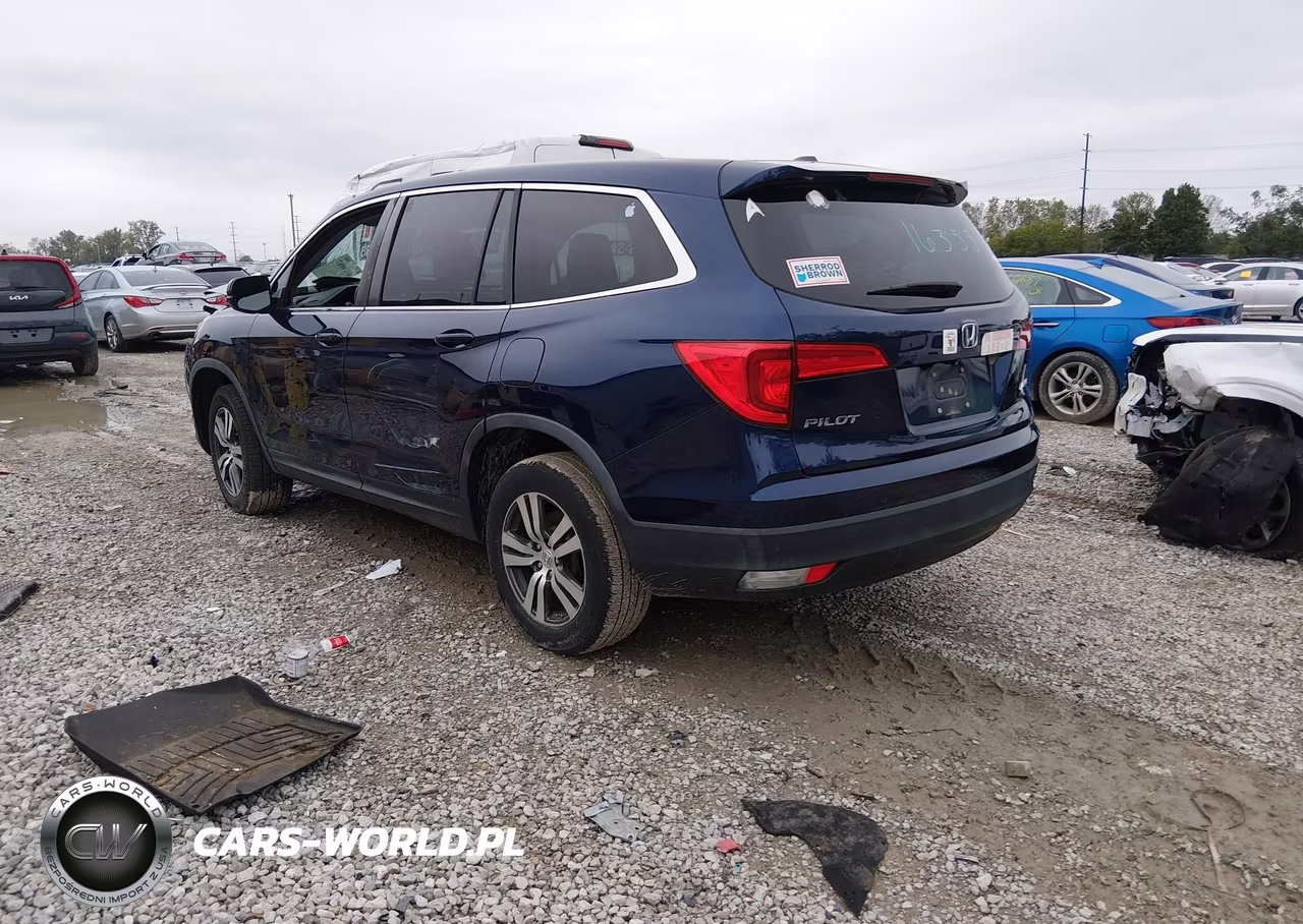 2016 Honda Pilot Ex-L VIN:5FNYF6H53GB056403 - 3