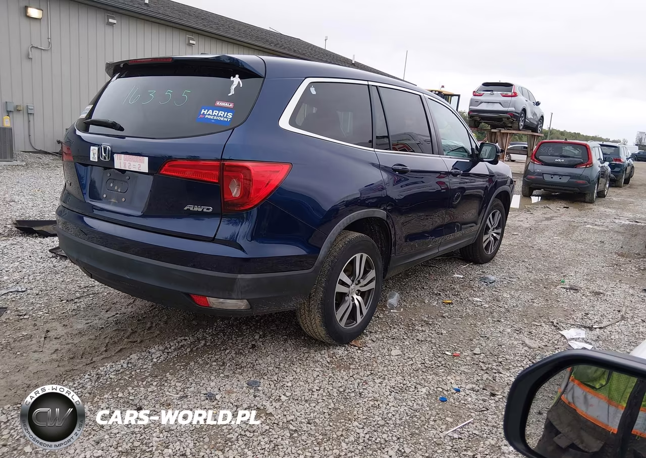 2016 Honda Pilot Ex-L VIN:5FNYF6H53GB056403 - 4