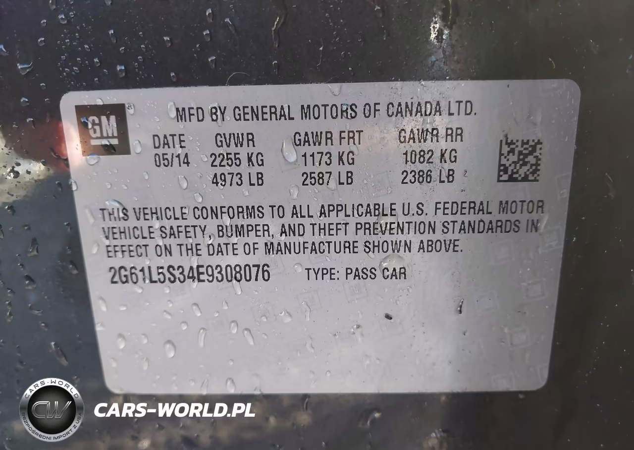 2014 Cadillac Xts Standard VIN:2G61L5S34E9308076 - 9