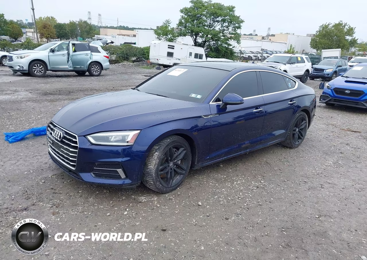 2019 Audi A5 45 Premium VIN:WAUANCF52KA015958 - 2