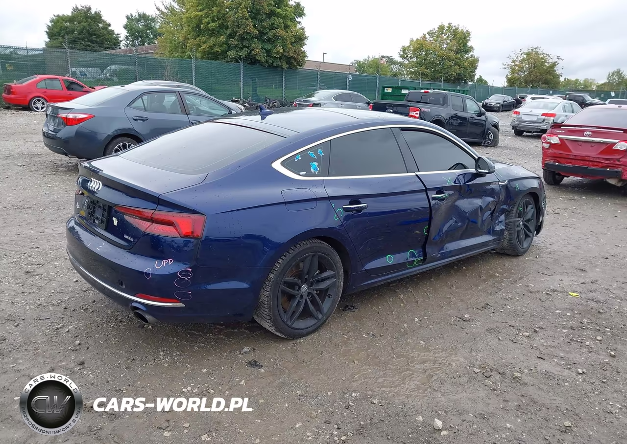 2019 Audi A5 45 Premium VIN:WAUANCF52KA015958 - 4