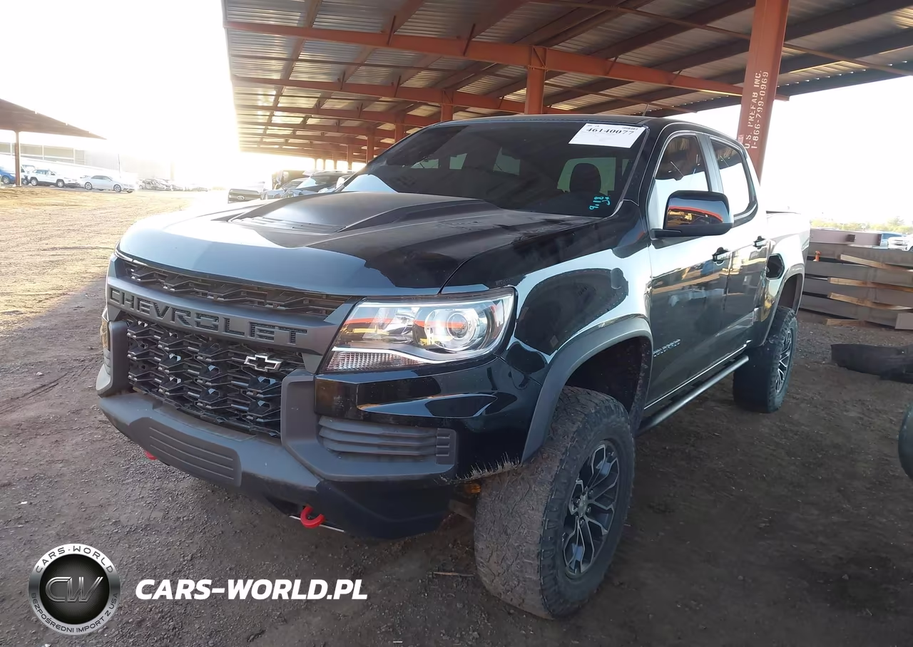 2021 Chevrolet Colorado 4Wd Short Box Zr2 VIN:1GCGTEEN5M1256528 - 2